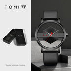 Unisex Hollow See-Through Korean-Style Casual Watch