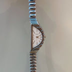 Women's Creative Bracelet Quartz Watch, Slim Dial