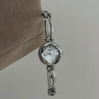 Women's Rhombus Mother-of-Pearl Vintage Bracelet Quartz Watch