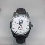 Fuxing 7120 Manual Wind Mechanical Watch 19 Jewels Steel Arabic Dial Vintage
