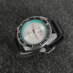 Men's Mechanical Watch 43mm Stainless Steel Case Rubber Strap