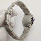 Ladies 33mm Watch Stainless Steel Case Bracelet Non-Luminous Hands NH05 Movement
