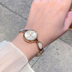 Women's Elegant Bracelet Quartz Watch, Slim Dial