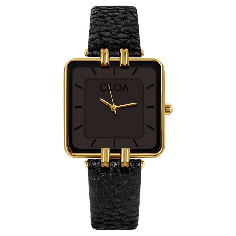 GESMART Women's Niche Luxury Style Quartz Watch Minimalist Office Ladies Wristwatch