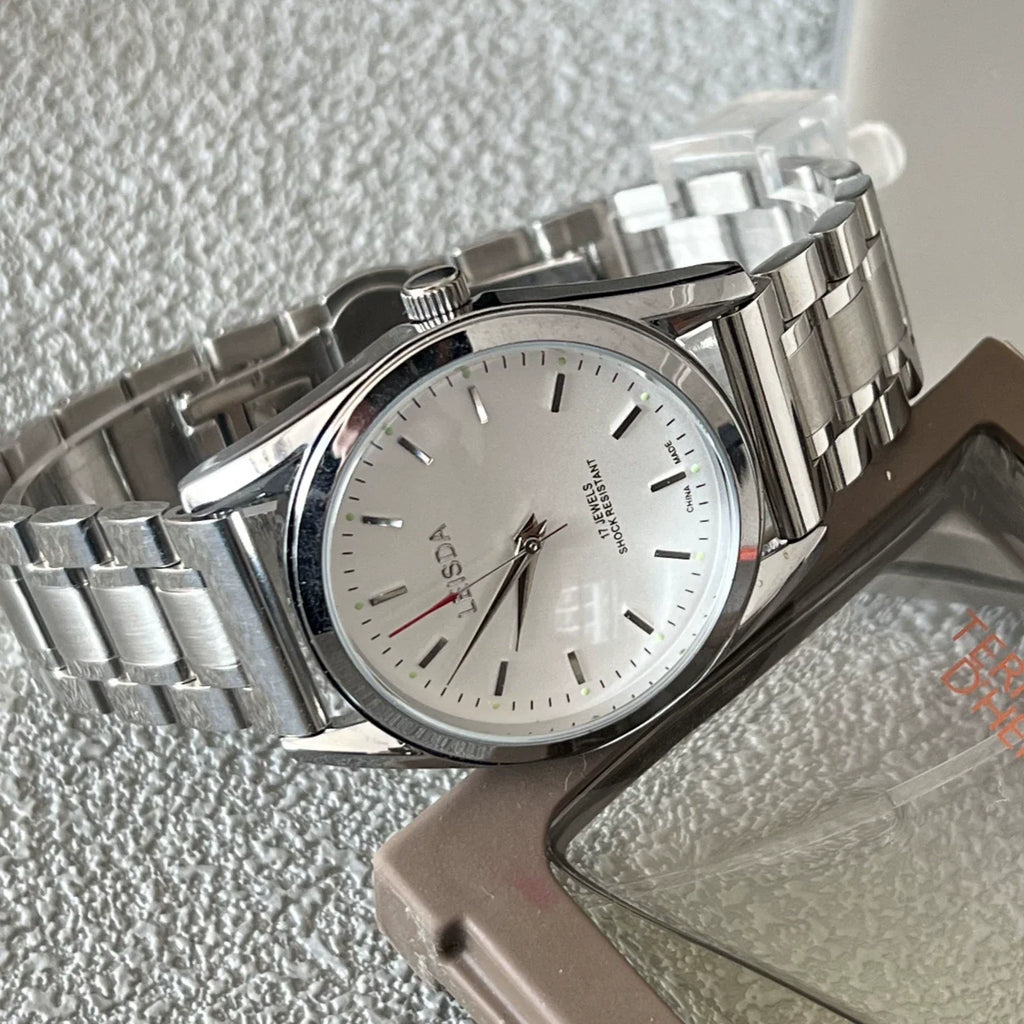 LEISDA 7120 Manual Wind Mechanical Men's Watch Classic Minimalist Vintage NOS