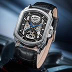 GESMART Men's Square Automatic Mechanical Watch European American Style Original Design