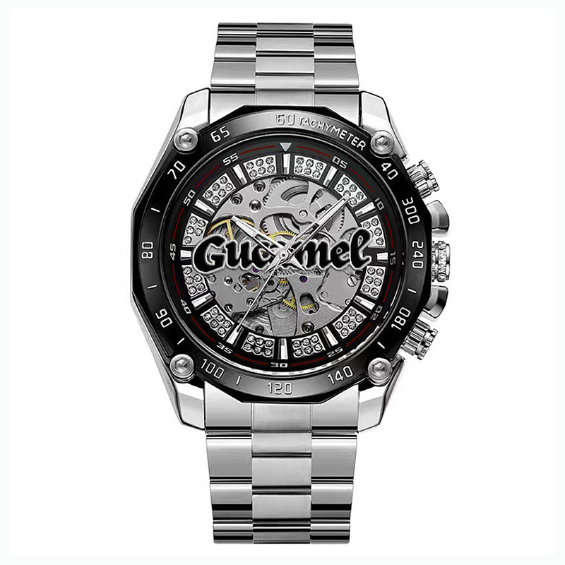 GESMART Men's Automatic Mechanical Watch European American Style Fashion Trendy