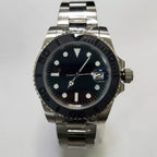 Men's 40mm Mechanical Watch Sapphire Crystal 316L Steel Case NH35 Movement