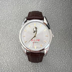 Vintage Diamond 7120 Manual Wind Mechanical Men's Watch Serve the People 90s