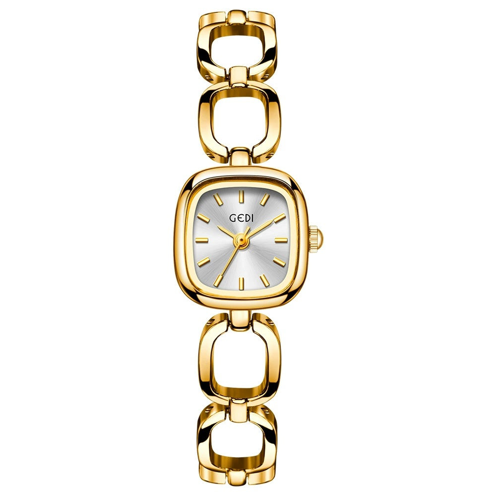 Women's Square Chain Bracelet Quartz Watch