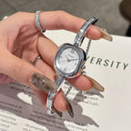 GESMART 2023 Women's Three Hands Quartz Watch Steel Band Bracelet Minimalist Elegant Luxury Style