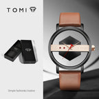 Unisex Hollow See-Through Korean-Style Casual Watch