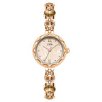 Women's Heart Rhinestone Vintage Bracelet Quartz Watch