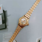Baoshihua Ladies Manual Wind Mechanical Watch Petal Shape Exquisite Small