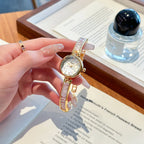 Women's Cool-Style Pearl Small-Dial Bracelet Quartz Watch
