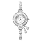 Women's Pearl Rhinestone Bracelet Quartz Watch