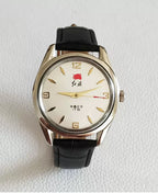 Red Flag Men's Mechanical Watch All Steel Bracelet NOS