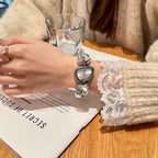 Women's Crystal Bracelet Quartz Watch