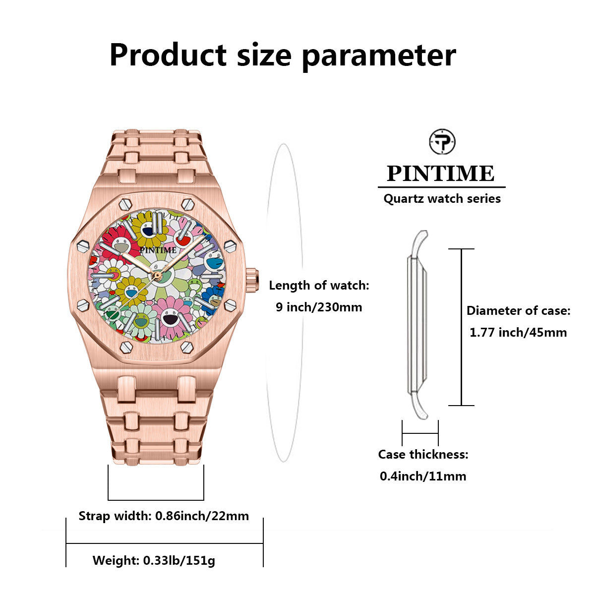 GESMART Men's Fashion Sports Watch Calendar Luminous Water Resistant High Grade Business Casual Gift