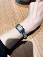 UNITED ARROWS Ladies Small Square Dial Watch Japan Import Vintage Fashion