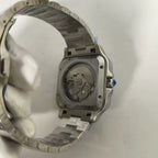 Men's 38mm Watch 316 Steel NH35 Movement Mineral Glass Green Luminous Hands