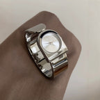 Women's Gold-Tone Bangle-Style Quartz Watch