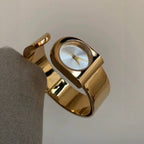 Women's Gold-Tone Bangle-Style Quartz Watch