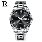 GESMART Men's Fashion Quartz Watch Water Resistant Student Exam Casual Wristwatch