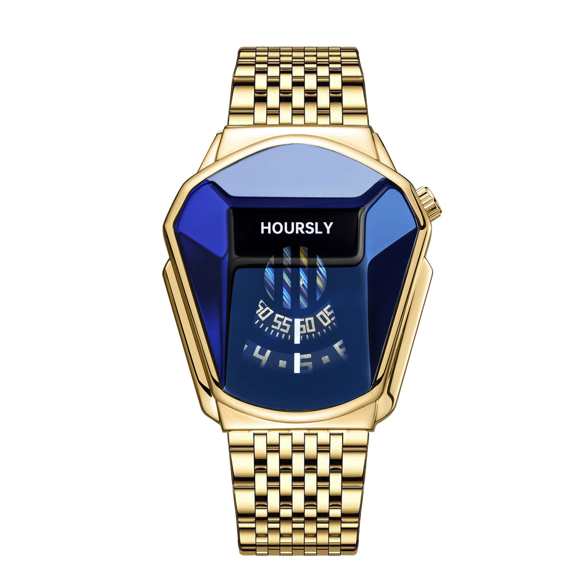 Men's Motorcycle-Style Quartz Watch