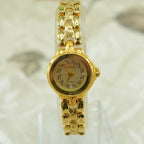 HAIDA Ladies Manual Wind Mechanical Watch Gold-Plated Fashion NOS