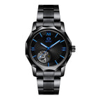 GESMART Men's Polygon Shape Dial Automatic Mechanical Watch European American Fashion