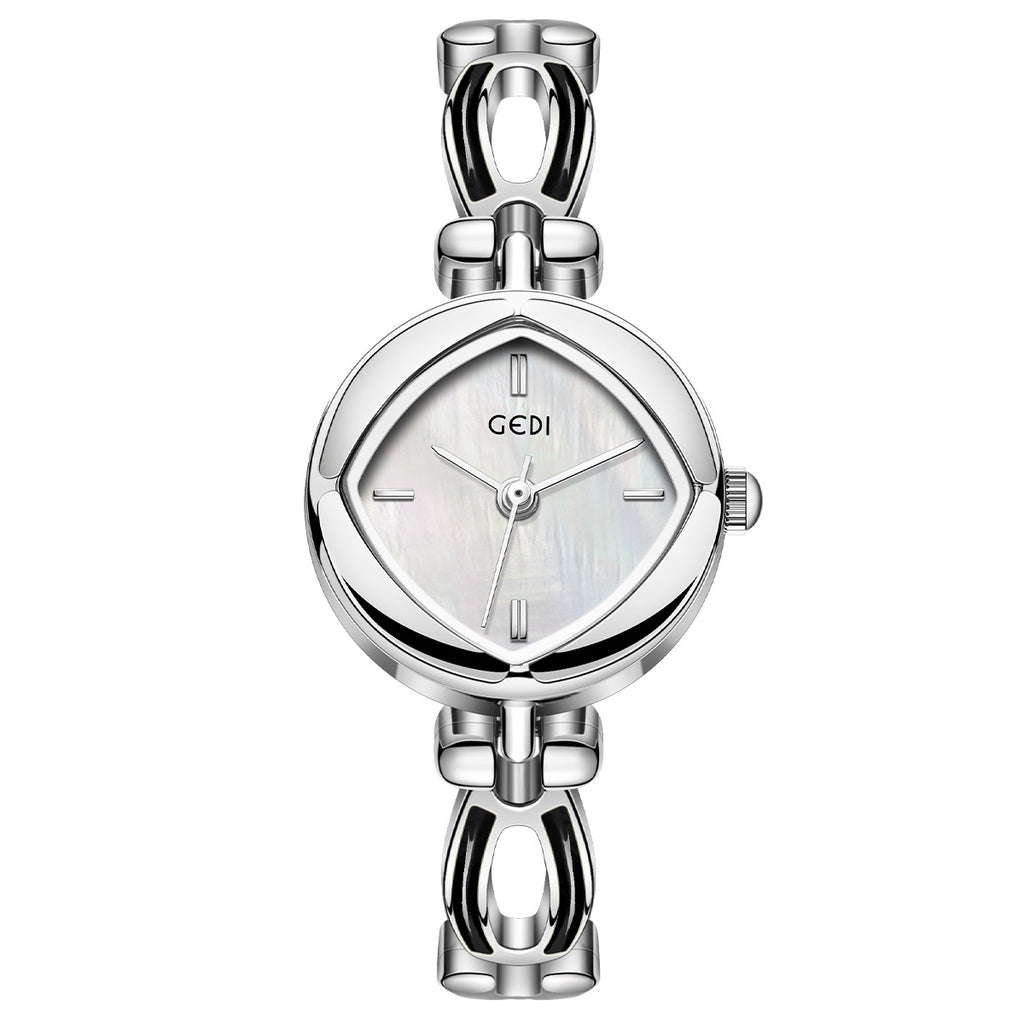 Women's Rhombus Mother-of-Pearl Vintage Bracelet Quartz Watch