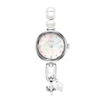 Women's Cool-Style Pearl Small-Dial Bracelet Quartz Watch