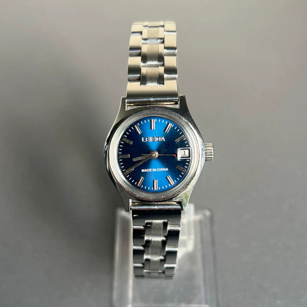 LEISDA Vintage Ladies Manual Wind Mechanical Watch 19 Jewels 90s Retro NOS