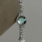 Women's Fringed Bracelet Rhinestone Quartz Watch