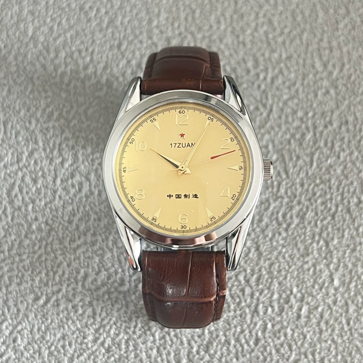 Vintage 7120 Manual Wind Men's Watch Serve the People Commemorative 90s NOS