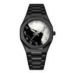 Men's Y2K Irregular Seashell-Dial Waterproof Quartz Watch