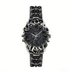 GESMART Men's Y2K Retro Claw Shape Watch Iris Pattern Unique Alien Design Fashion Trendy