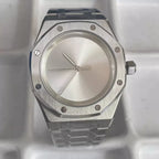 No Logo Men's 41mm Mechanical Watch Stainless Steel Case NH35/36 Movement