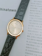 Baoshihua Unisex Ladies Quartz Watch Gold-Plated Polished Bezel Vintage NOS