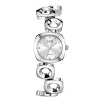 Women's Metallic 3D Square Openwork Fashion Watch