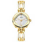 Women's Rhombus Mother-of-Pearl Vintage Bracelet Quartz Watch