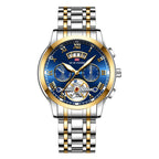 Men's Tourbillon-Style Manual Mechanical Watch