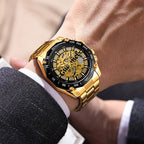 GESMART Men's Automatic Mechanical Watch European American Style Fashion Trendy