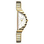 Women's Creative Bracelet Quartz Watch, Slim Dial