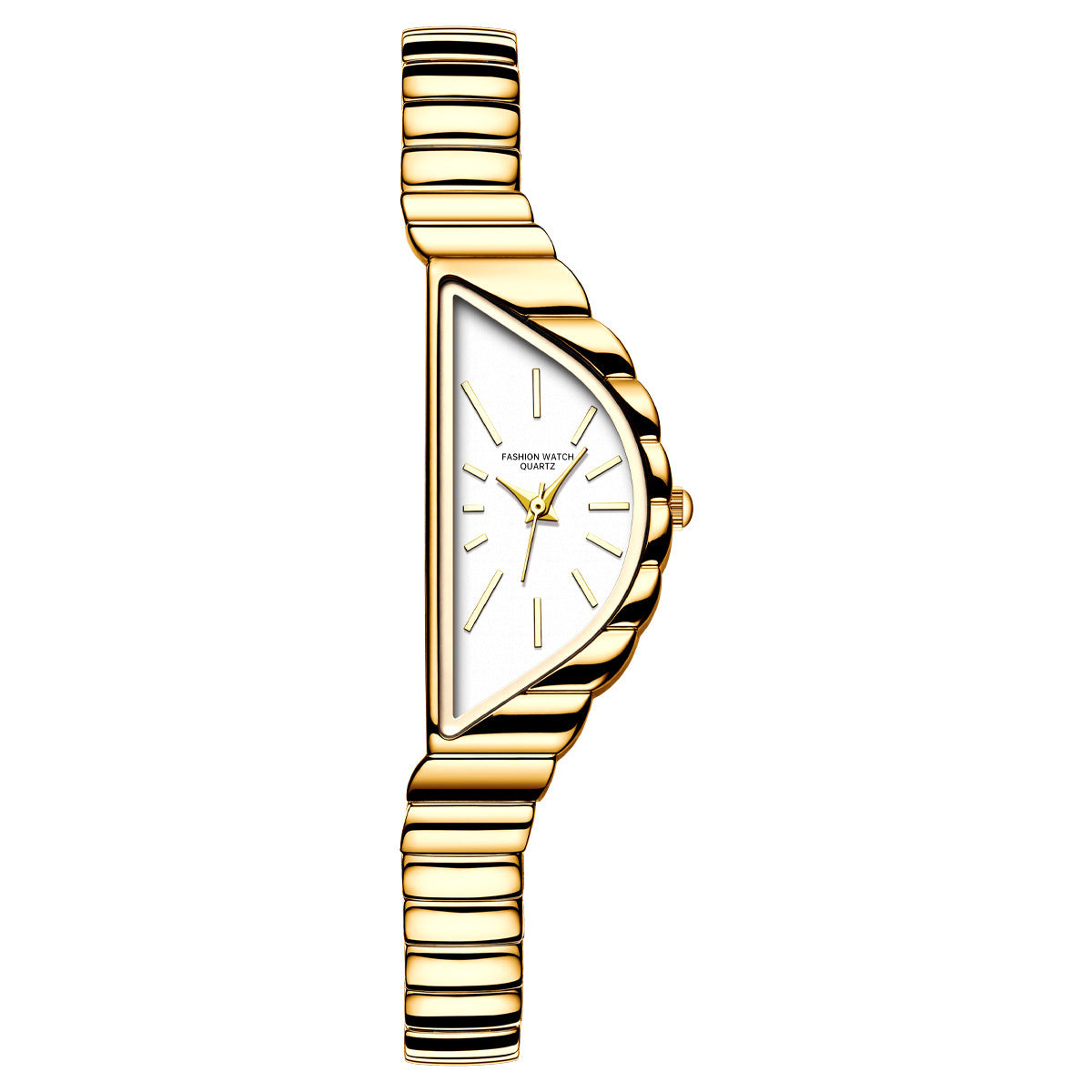 Women's Creative Bracelet Quartz Watch, Slim Dial