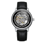 GESMART Men's New Skeleton Automatic Mechanical Watch European American Fashion