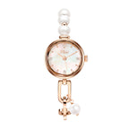 Women's Cool-Style Pearl Small-Dial Bracelet Quartz Watch