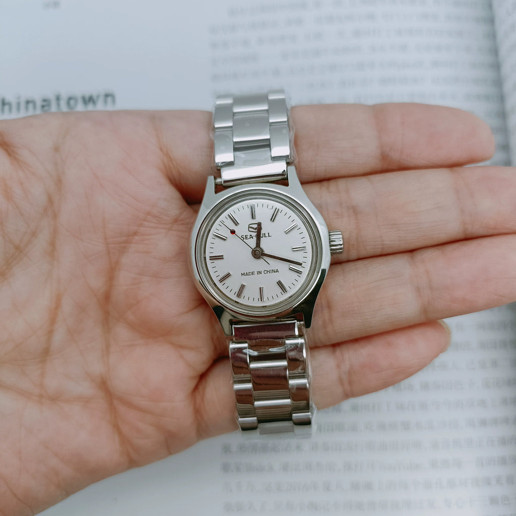 Sea Gull Vintage Ladies Manual Wind Mechanical Watch 90s NOS