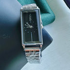 Ladies Rectangular Vintage Watch Minimalist Design Birthday Gift Student